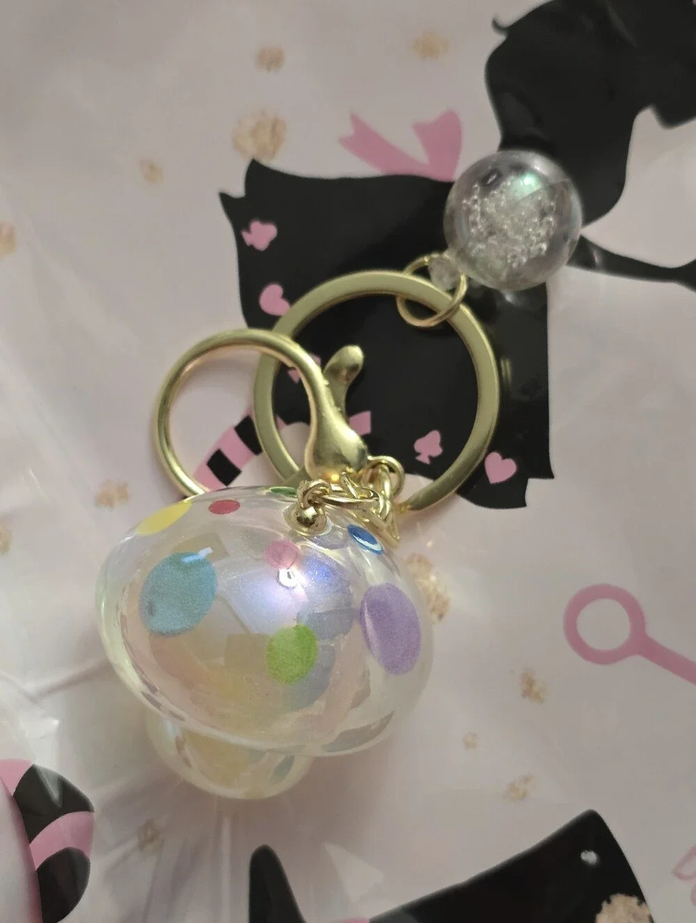 Mushroom Bag Charm/ Keychain NEW